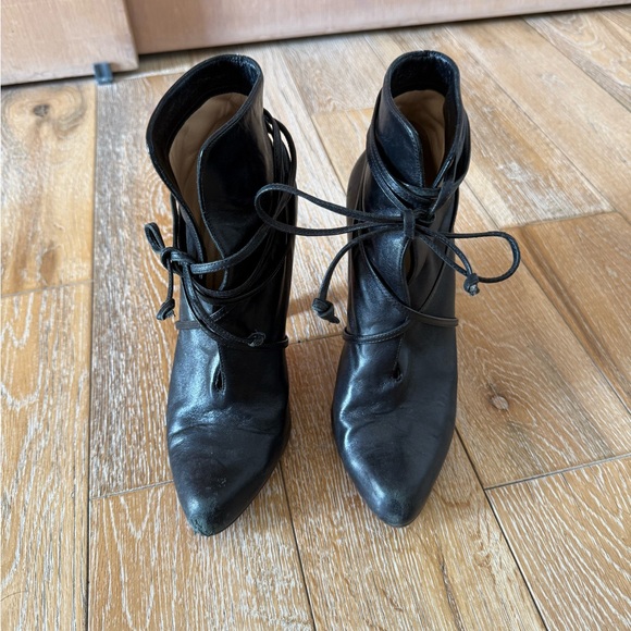 Louboutin size 40 black booties - Picture 2 of 4